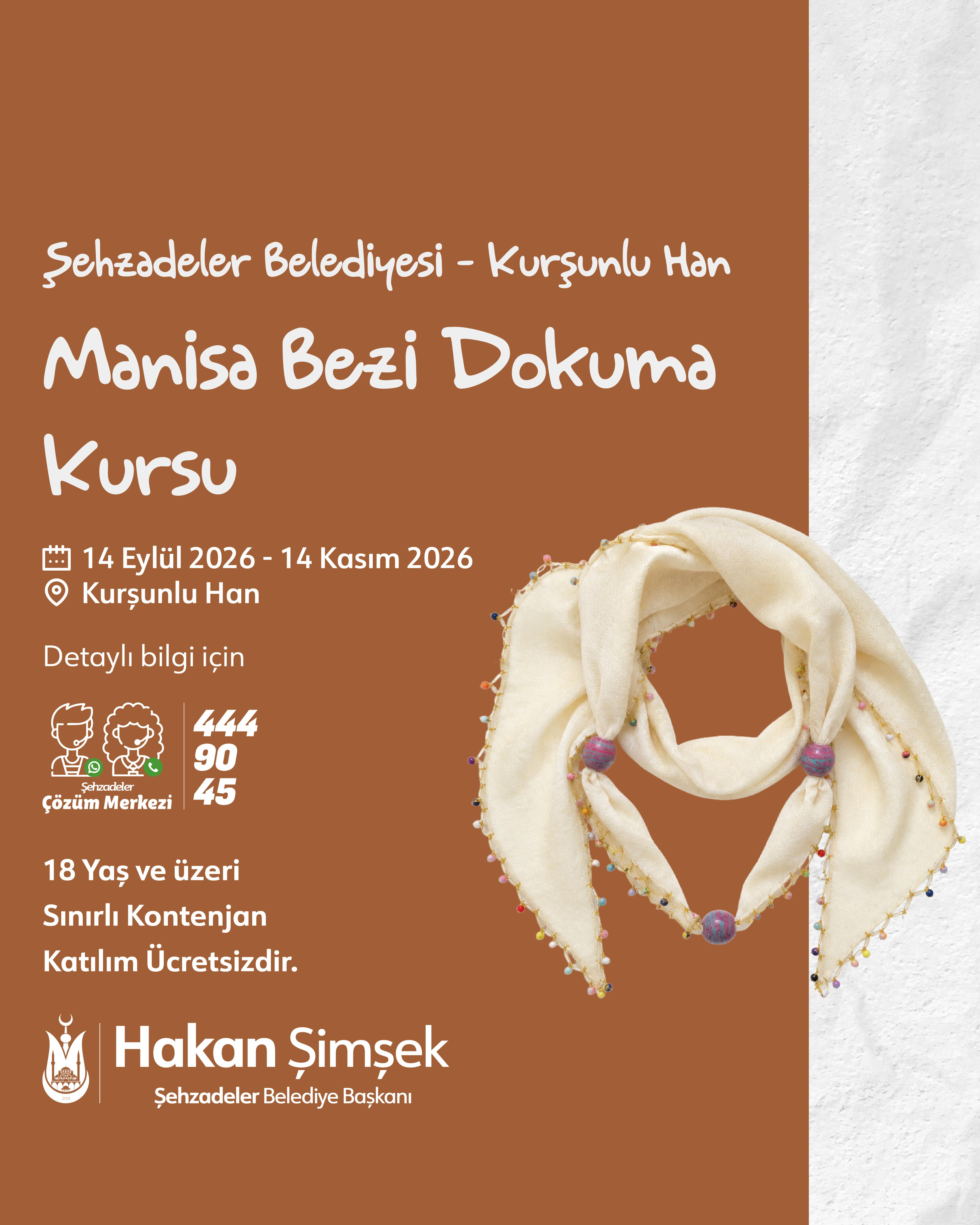 Manisa Bezi Dokuma Kursu