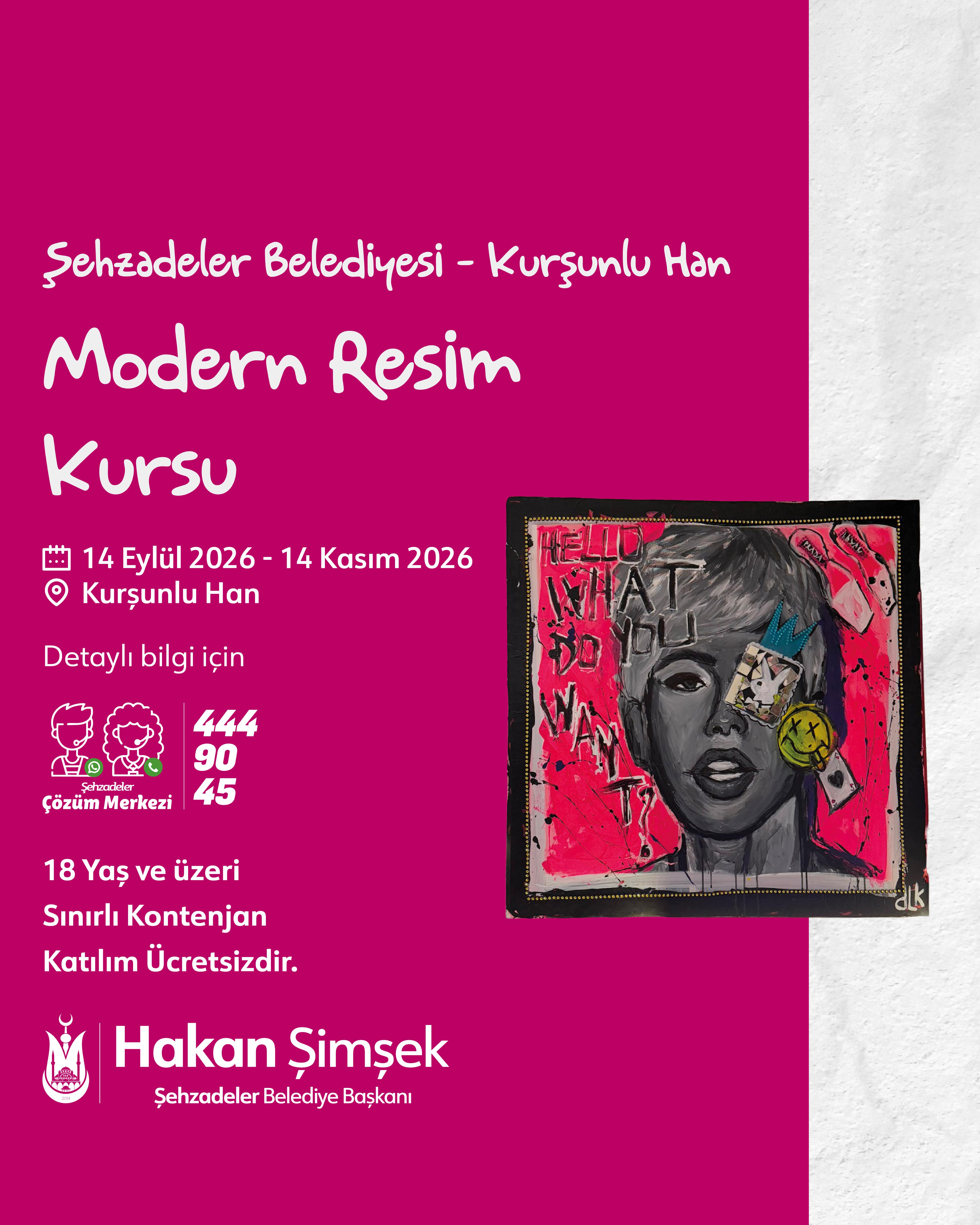 Modern Resim Kursu